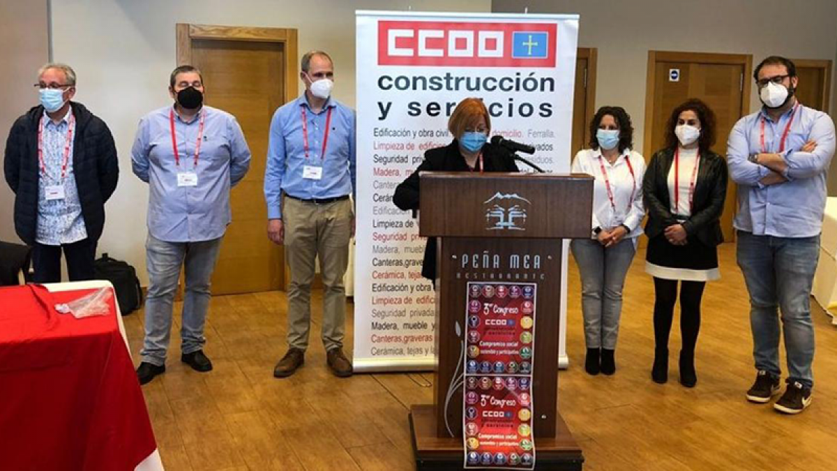 Comisin Ejecutiva CCOO de Construccin y Servicios de Asturias