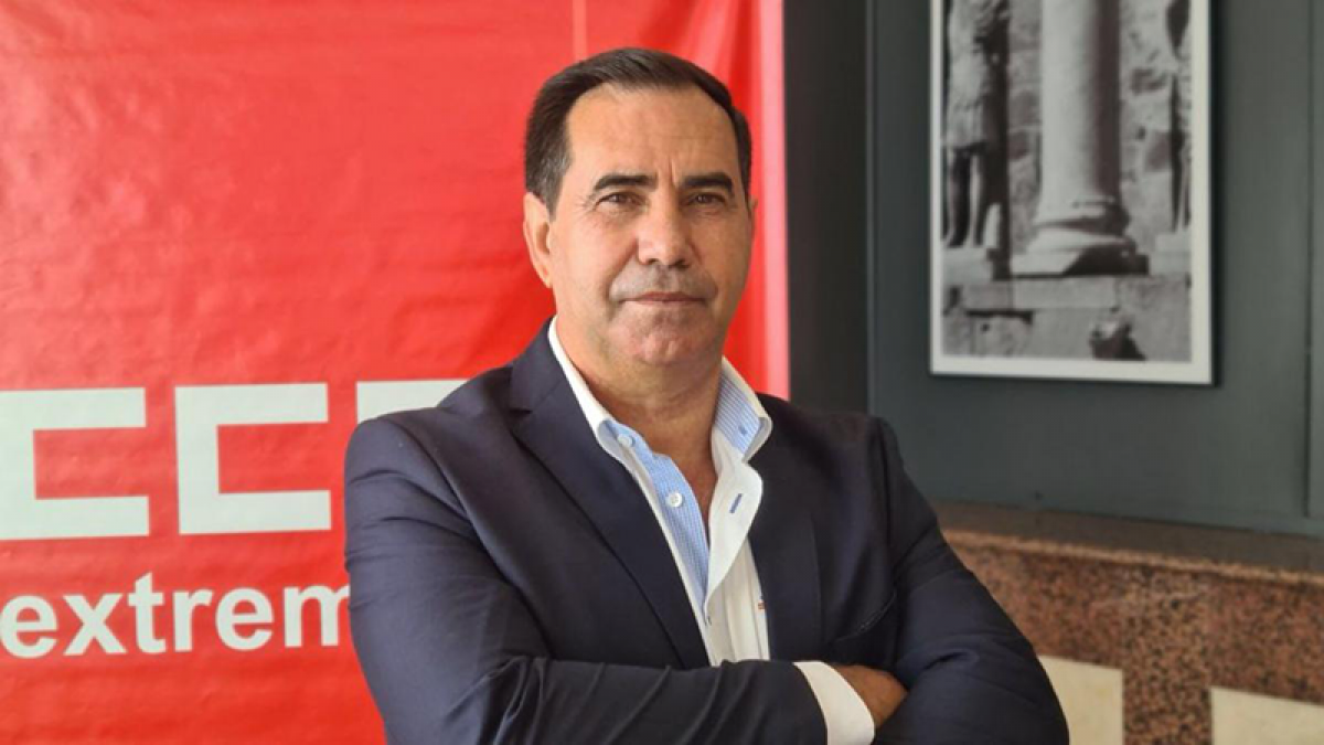 Mateo Guerra proseguir al frente de CCOO de Construccin y Servicios de Extremadura al ser reelegido por unanimidad
