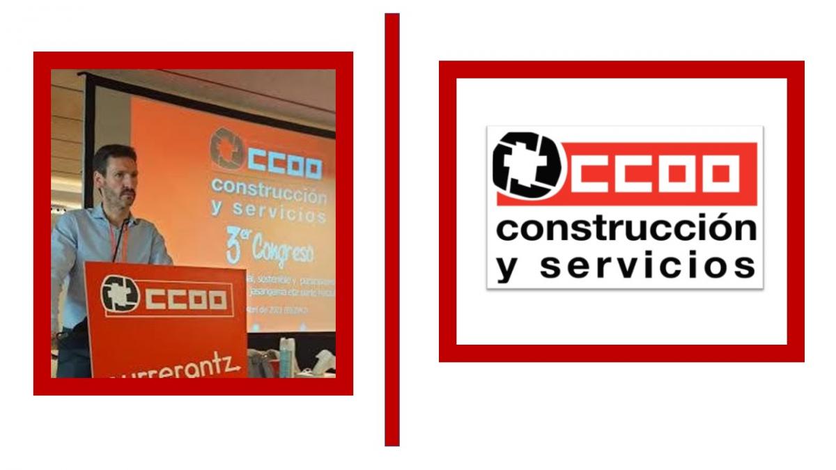 Txema Herrero, reelegido Secretario General de CCOO de Construcción y Servicios de Euskadi