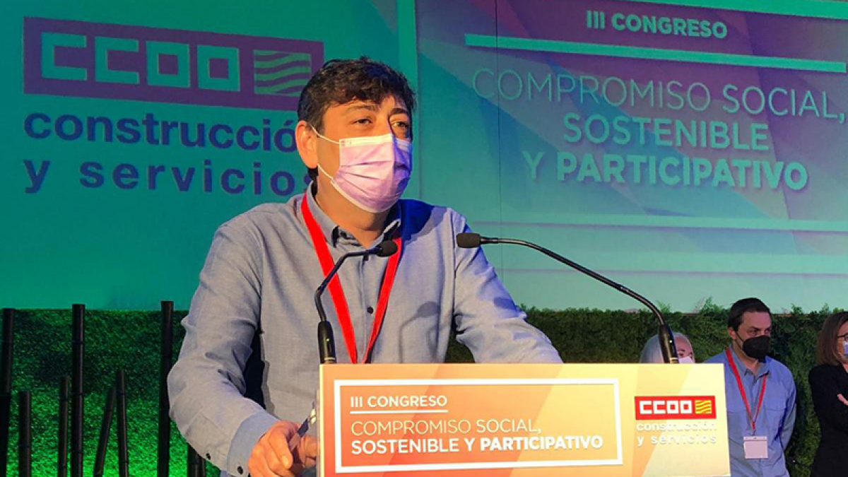 Fernando Baraza, reelegido Secretario General de CCOO de Construcción y Servicios de Aragón