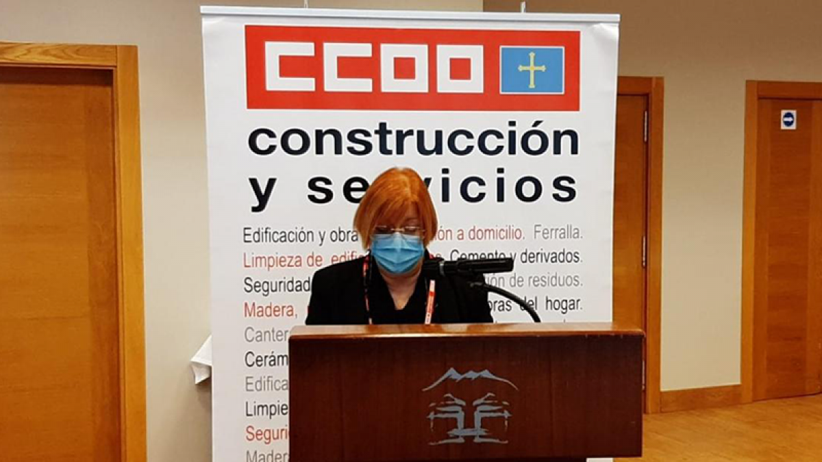 Verónica González Costales elegida secretaria general de CCOO de Construcción y Servicios de Asturias