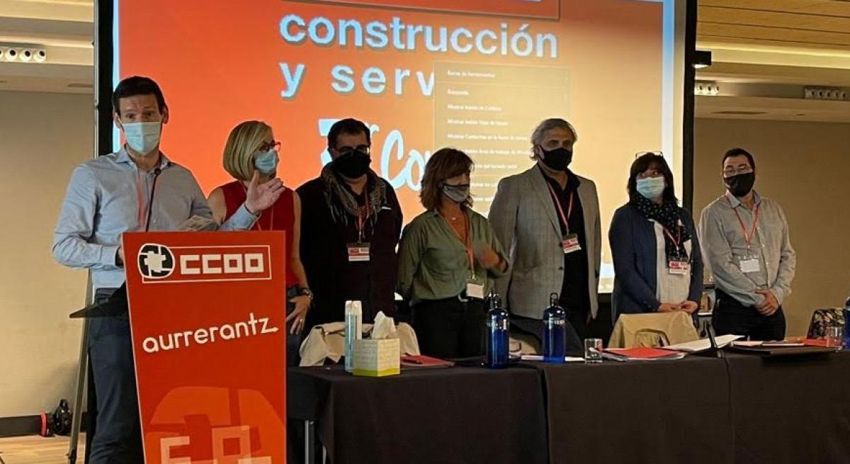 Comisión Ejecutiva de CCOO de Construcción y Servicios de Euskadi