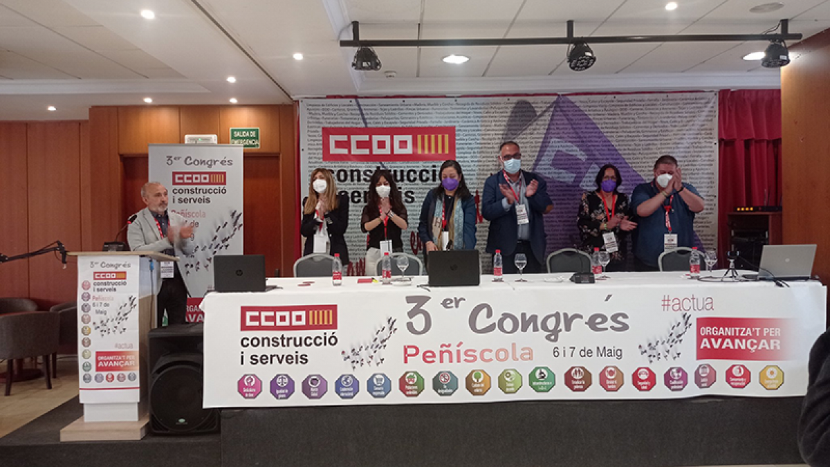Comisión Ejecutiva CCOO de Construcción y Servicios País Valencià